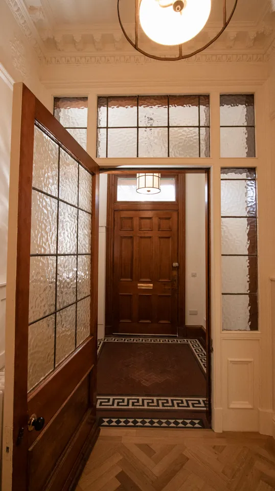 Hall, part of the Inverleith renovation by Allied Development