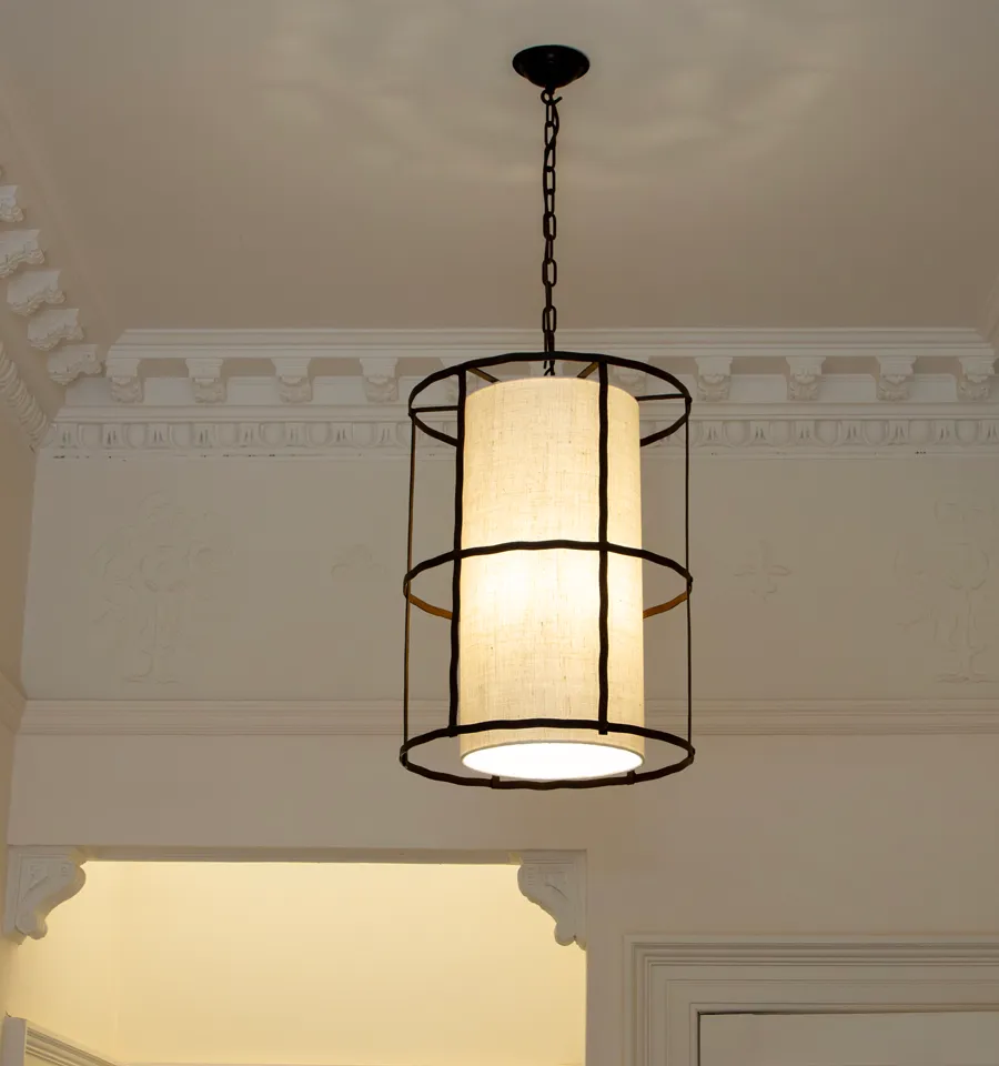Hall light, part of the Inverleith renovation by Allied Development