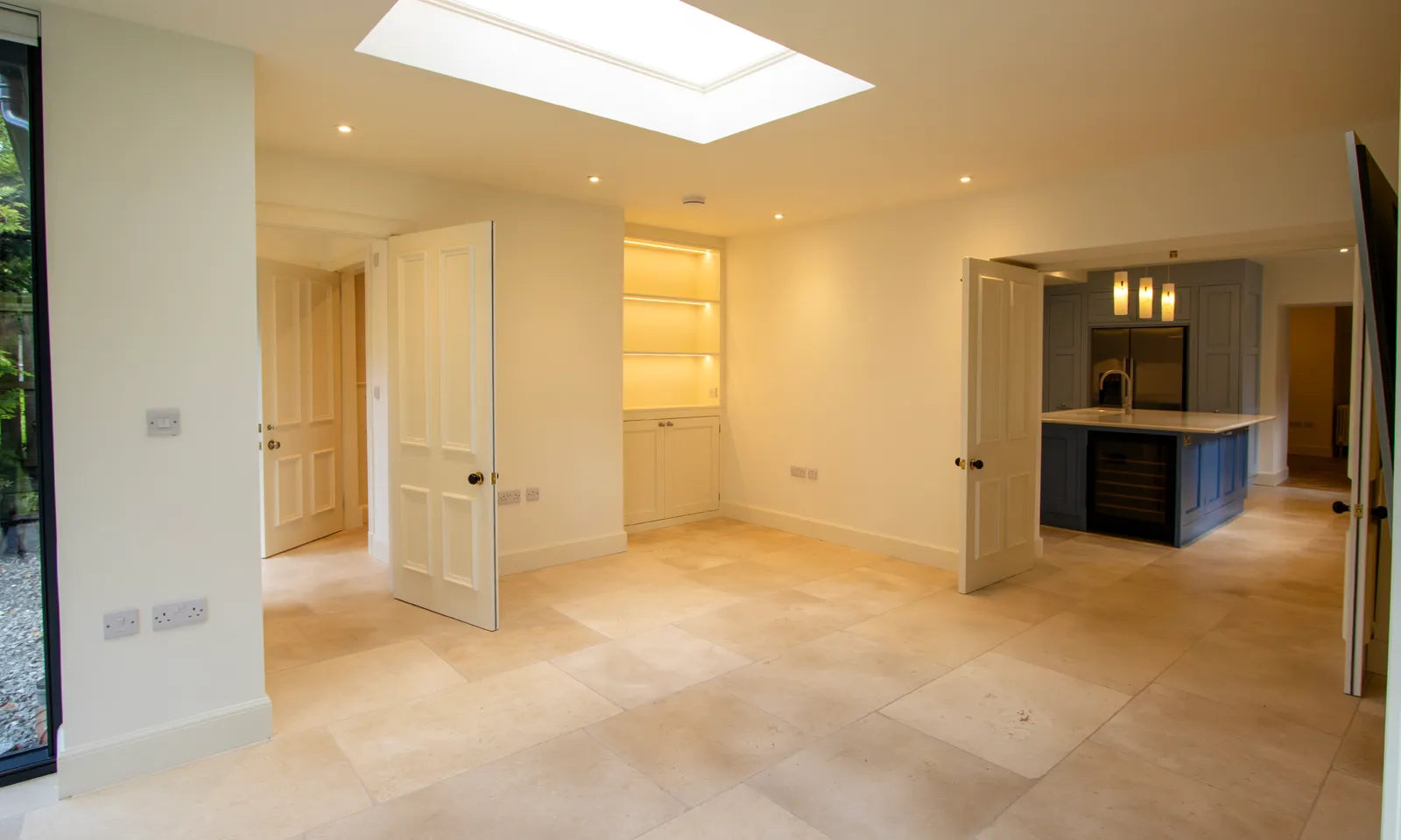 New garden sunroom extension, part of the Inverleith renovation