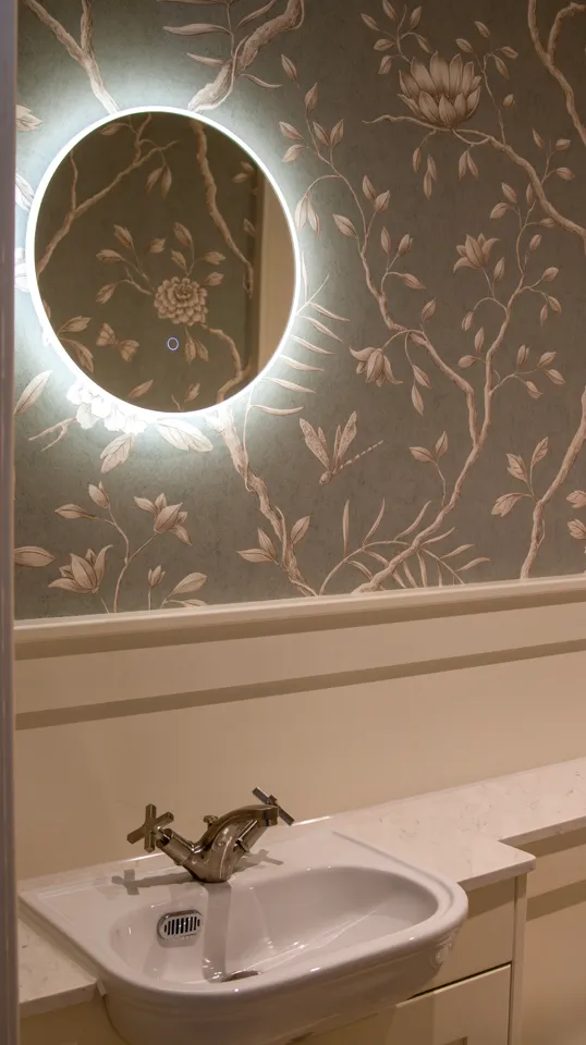 Ensuite, part of the Inverleith renovation by Allied Development