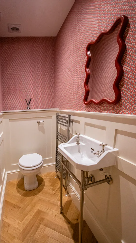 Wc, part of the Inverleith renovation by Allied Development