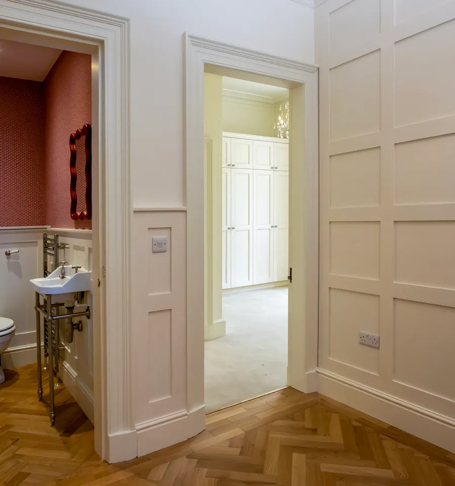 Wc, part of the Inverleith renovation by Allied Development